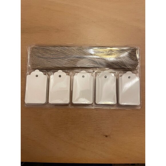 New 220pc Gift Tags with Jude Rope Great for Reselling Gifting Organizing etc - Picture 4 of 5